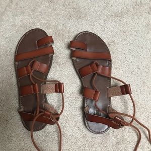Target Lace Up Sandals